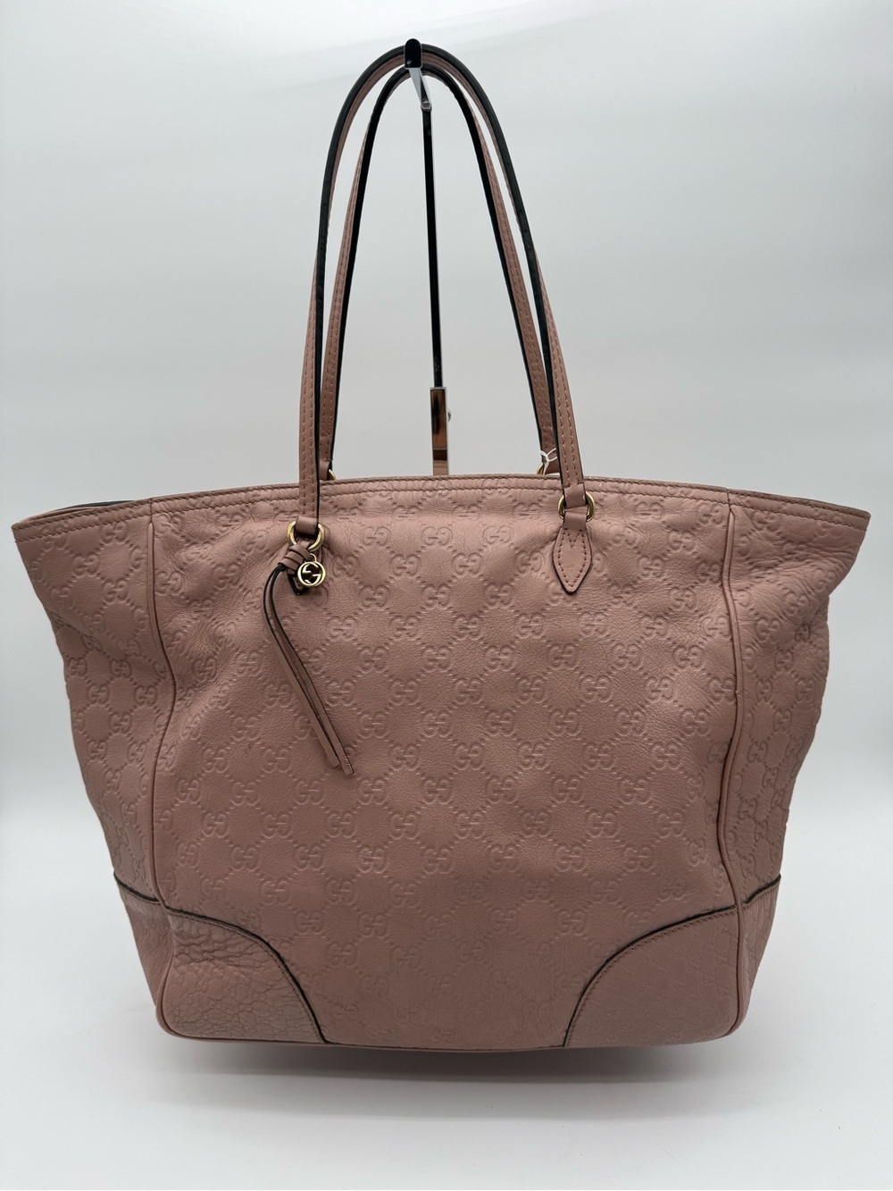 Gucci Microguccissima Bree Blush Pink Large Tote